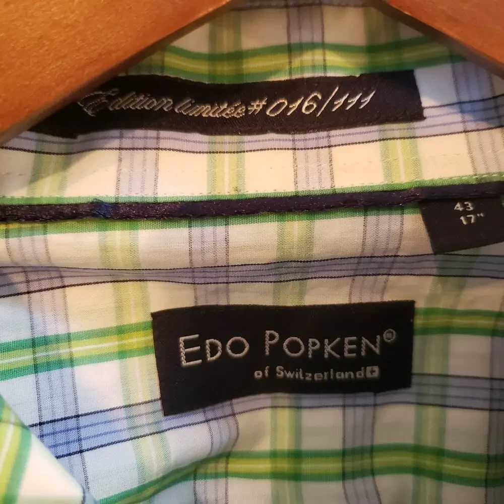 Edo Popken Dress Shirt Button Up - 17 / 43